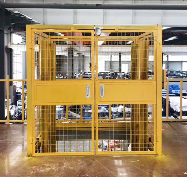 汕头智能导轨式升降机亮相